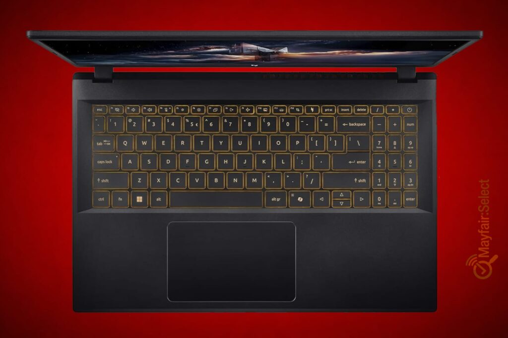 Acer Nitro V 15 RTX 5050 keyboard