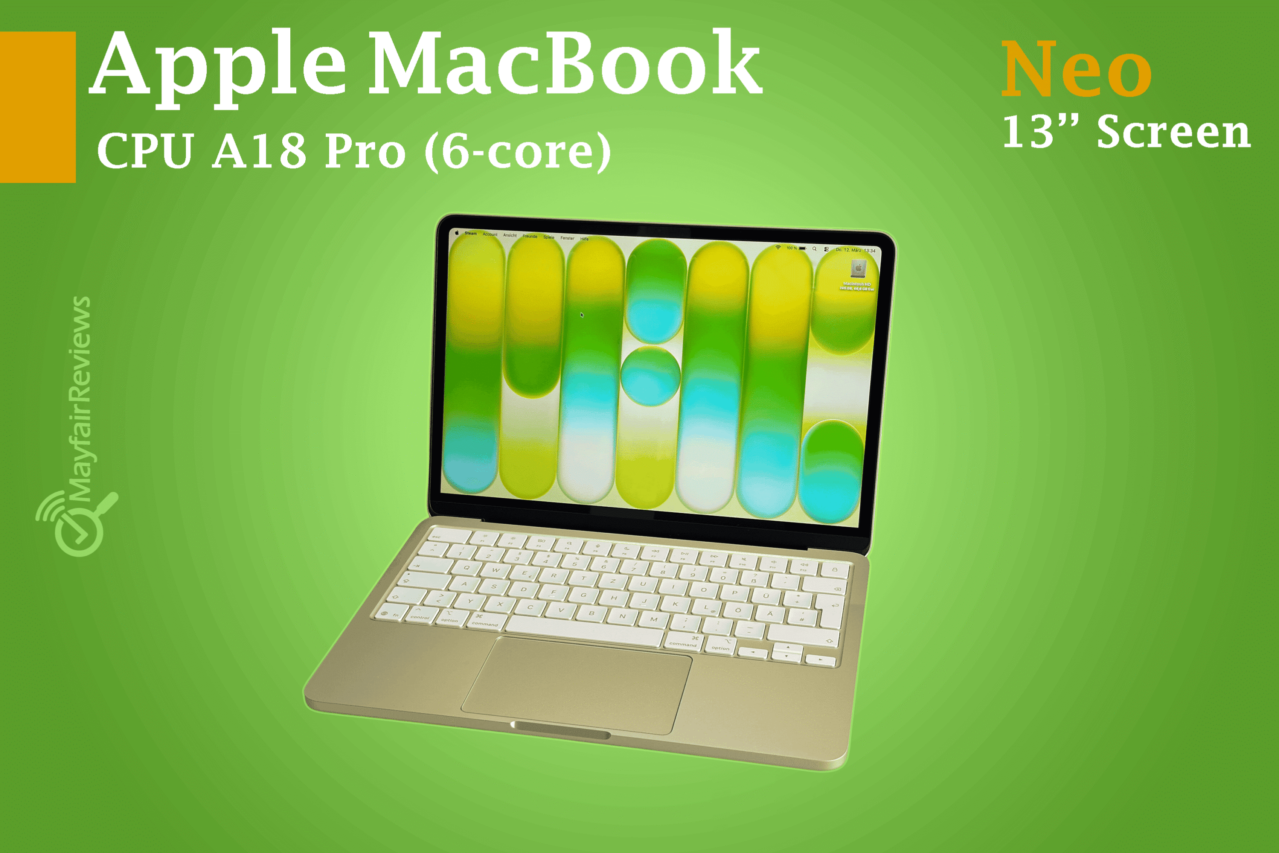 Apple MacBook Neo A18 Pro thumbnail