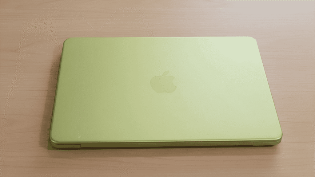 Apple MacBook Neo َA18 pro Lid Design View 2
