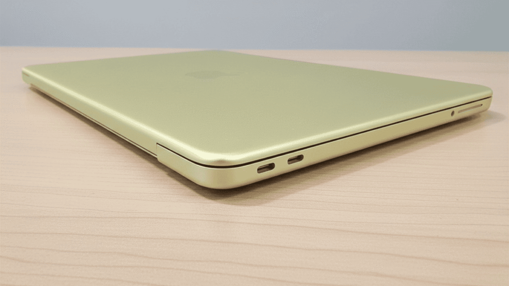 Apple MacBook Neo A18 pro Right Side Ports