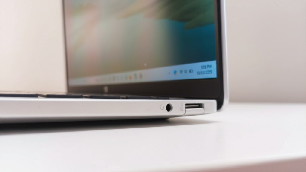HP OmniBook 5 14” Next Gen AI Laptop - Snapdragon® X Plus Right Side