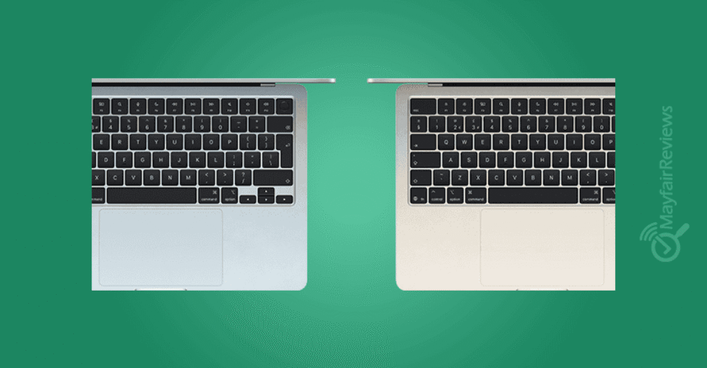 Keyboard of Apple Macbook Air M5 2026